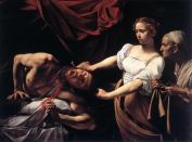 "Judith Beheading Holofernes" by Caravaggio