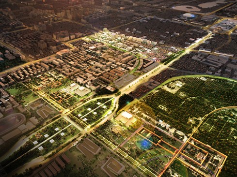 Beijing+Tianqiao+Performing+Arts+District+Master+Plan%2c+SOM%2c+Beijing