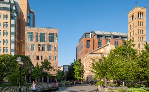 NYU, Center for Academic and Spiritual Life, Location: New York NY, Architect: Machado and Silvetti