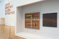 Installation view of Latin America in Construction: Architecture 1955-1980 at The Museum of Modern Art, New York (March 29-July 19, 2015).