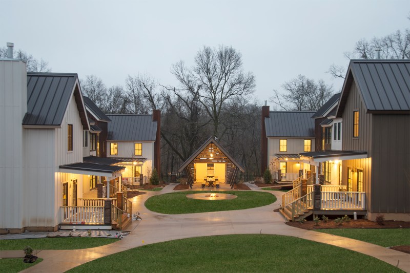 Black Apple pocket neighborhood in Bentonville, Ark.