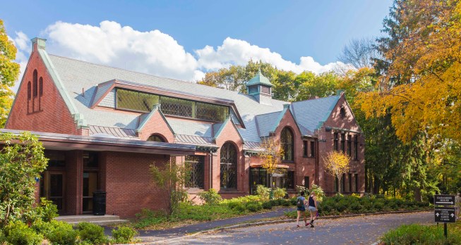 exterior view of renovation.