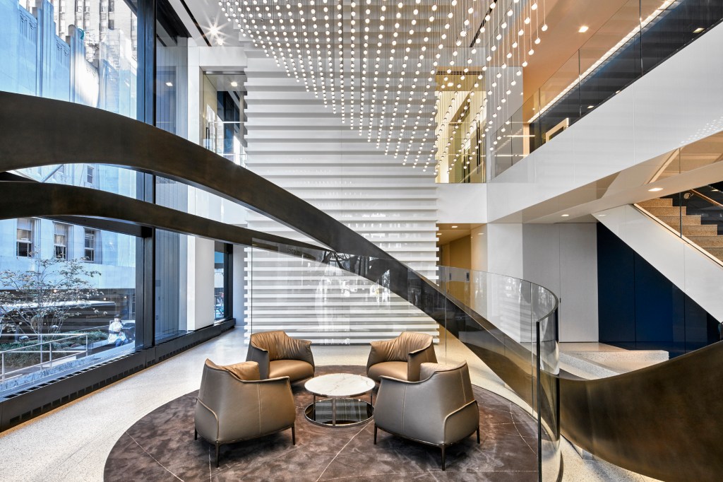 Lukas Lighting recently completed the custom lighting solutions for Capital One's Park Ave. offices in New York City.