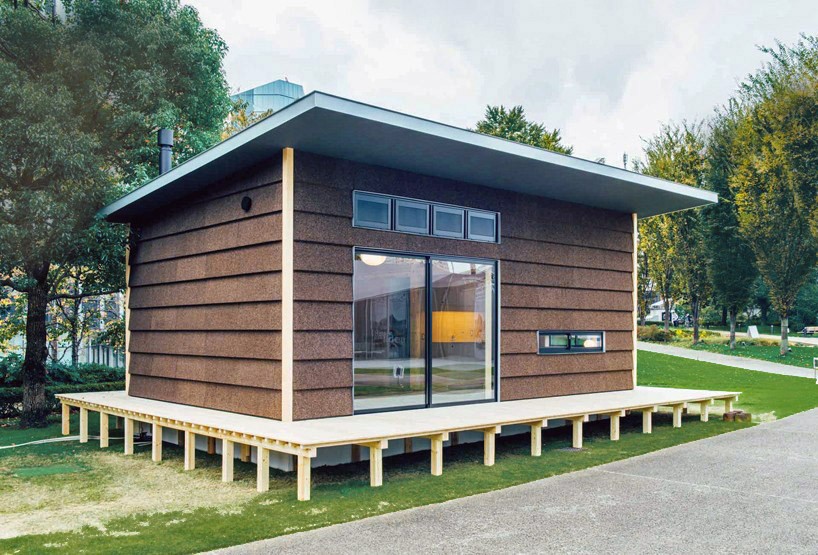 "Cork Hut", image via Design Boom