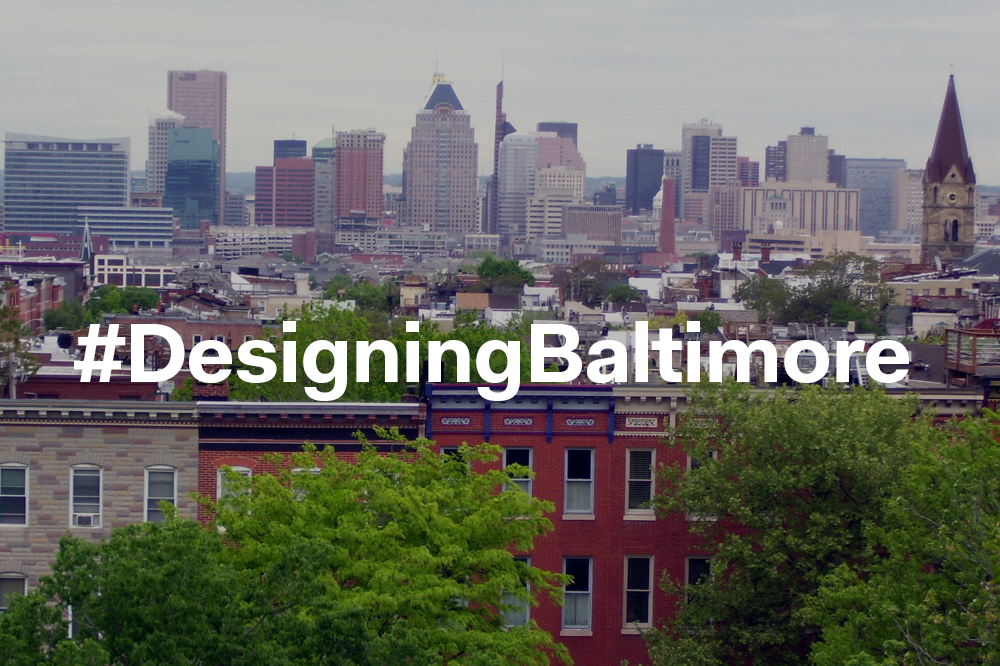 Baltimore skyline from Patterson Park