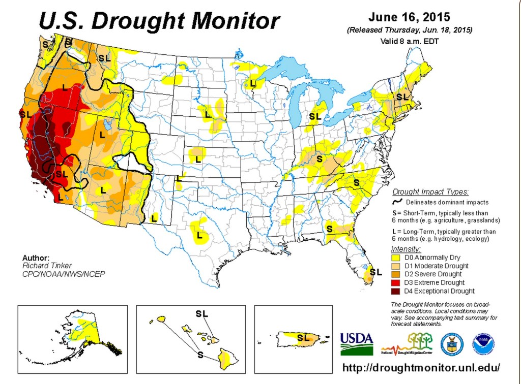 U.S. Drought Monitor, the National Drought Mitigation Center
