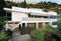 Eileen Gray's E-1027 Villa in Roquebrune-Cap-Martin, France.