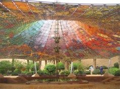 Diplomatic+Club+Heart+Tent%2c+Tuwaiq+Palace%2c+Riyadh%2c+Saudi+Arabia+by+Frei+Otto%3b+Omrania