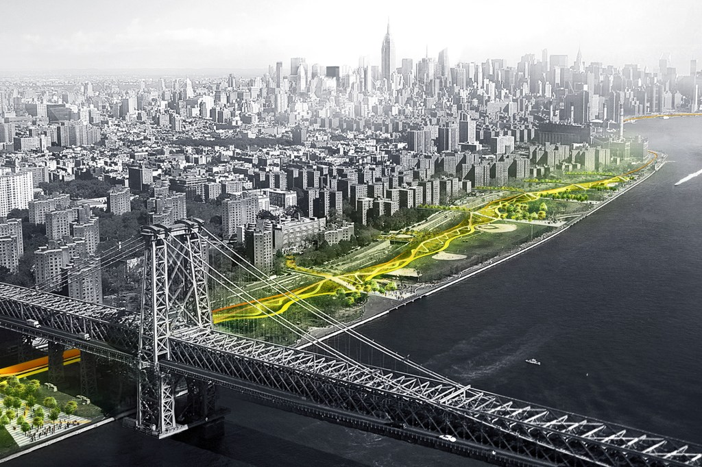 East Side Coastal Resiliency project, Manhattan, New York