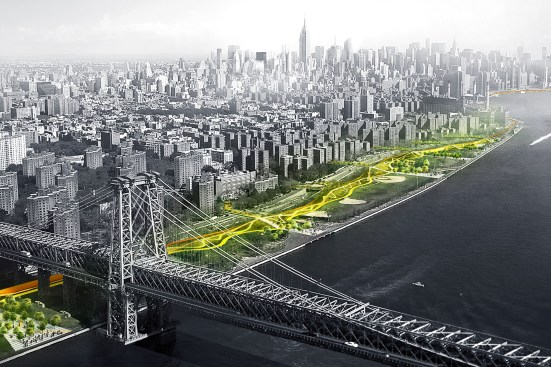 East Side Coastal Resiliency project, Manhattan, New York