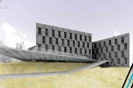 Ordos 20+10 Office Complex, Ordos, Inner Mongolia, China.