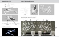 Chelsea Brukardt's first place winning design called "Surrealist."