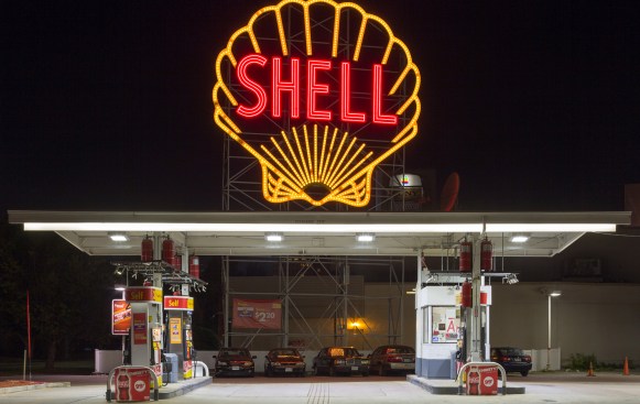 Shell Oil Company Spectacular Sign (Cambridge, Massachussetts)