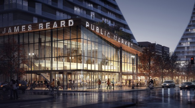 James Beard Public Market, Portland, Ore. - rendering, 6.25.2015