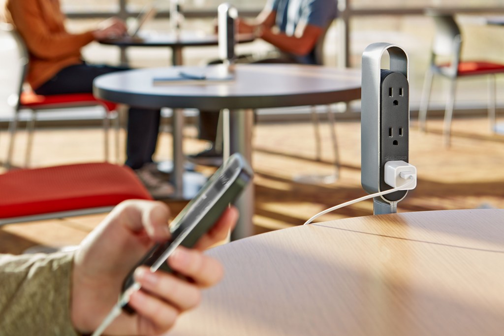 Thread's standing power hub comes in two heights, 30 inches or 36 inches.