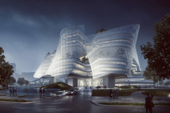 Xinhee Design Center, rendering 8/10/2016