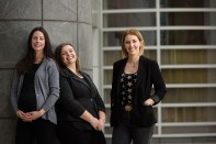 Stacey Hall, Becky Foresta, AUA, and Amanda Green, Assoc. AIA