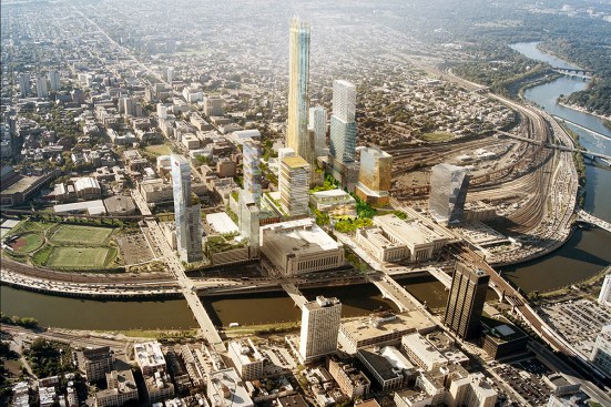 Rendering of Schuylkill Yards