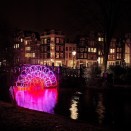 "Friendala," by Macarena Meza and Daniela Orellana, one of the installations from the 2015-2016 Amsterdam Light Festival.