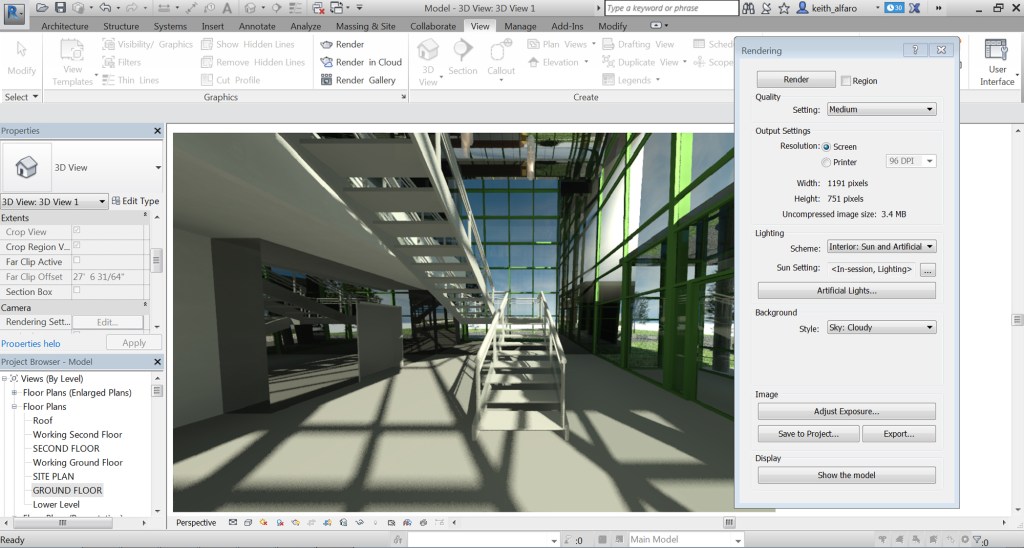 Render more quickly and accurately with Autodesk Raytracer, the default visualization engine in Revit 2017.