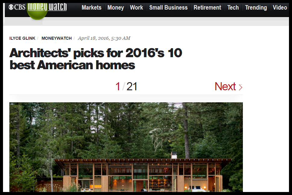 Just one example of the coverage that AIA awards have received in the national press.