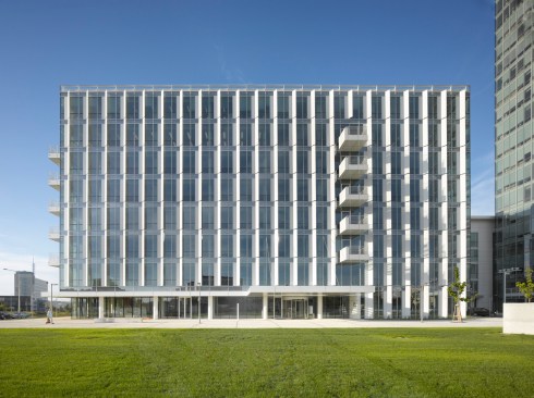 City Green Court, Prague, Czech Republic, by Richard Meier & Partners