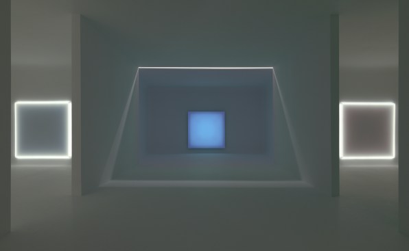 Installation view, Doug Wheeler: Encasements, David Zwirner, New York, 2016