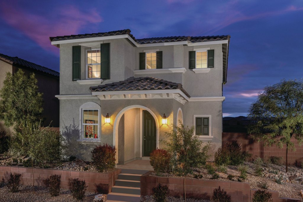 In many parts of the country, KB Home's landscaping focuses on native plants that don't require a lot of watering.