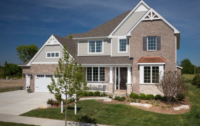 This home in Orland Park, Ill., from Beechen & Dill Homes is part of the Chicago-area GreenBuilt Home Tour.