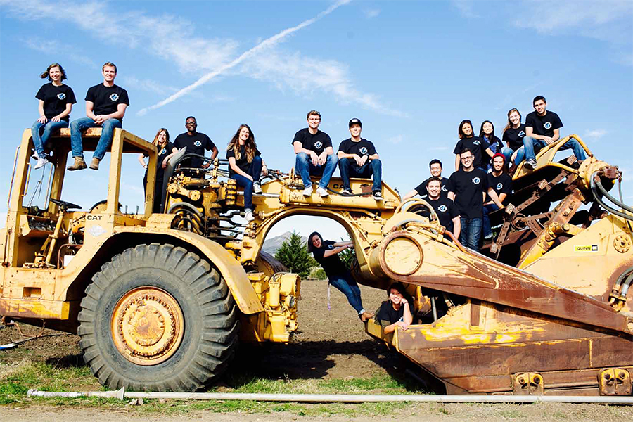 Journeyman International team photo, taken in California