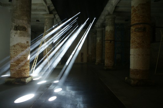 "Lightscapes" installation at the Venice Biennale