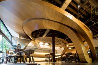 Lot.1 cafe seating area