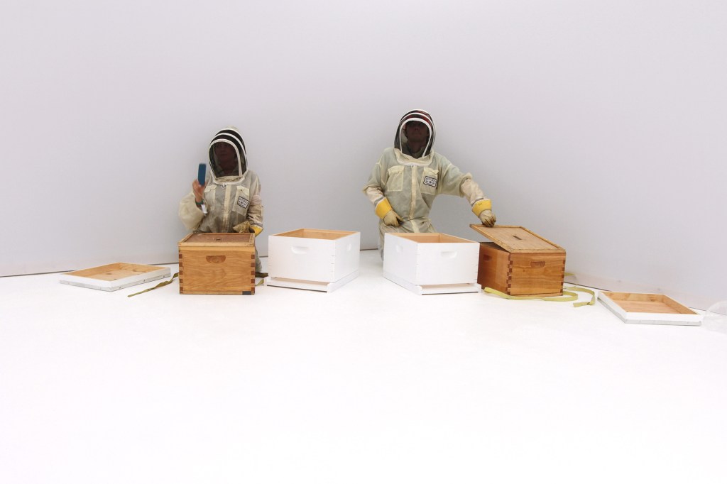 Synthetic Apiary, by the Mediated Matter research group at MIT