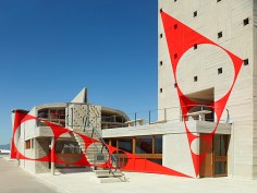 "Triangles Percés" by Felice Varini