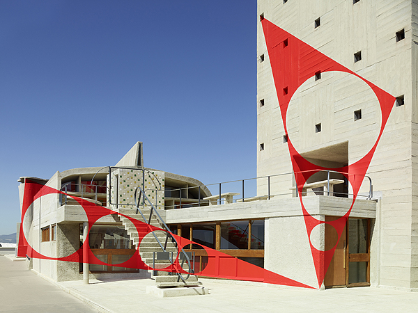 "Triangles Percés" by Felice Varini