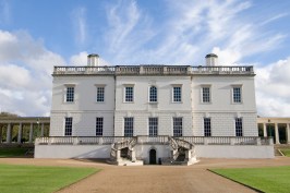 The exterior of the Queen's House, designed by Inigo Jones