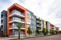 Wood plays a starring role in the success of the Brooklyn Riverside apartment community. Wood construction not only helped reduce project costs, but also met all of the required safety and code requirements.