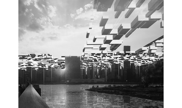 "Deep_Future_Manhattan Sky_Lattice" by Asymptote Architecture