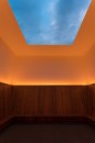 Installation view of James Turrell, Meeting, 1980-86/2016, at MoMA PS1. The Museum of Modern Art, New York. Gift of Mark and Lauren Booth in honor of the 40th anniversary of MoMA PS1.