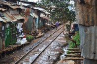 Kibera in Nairobi, the capital city of Kenya