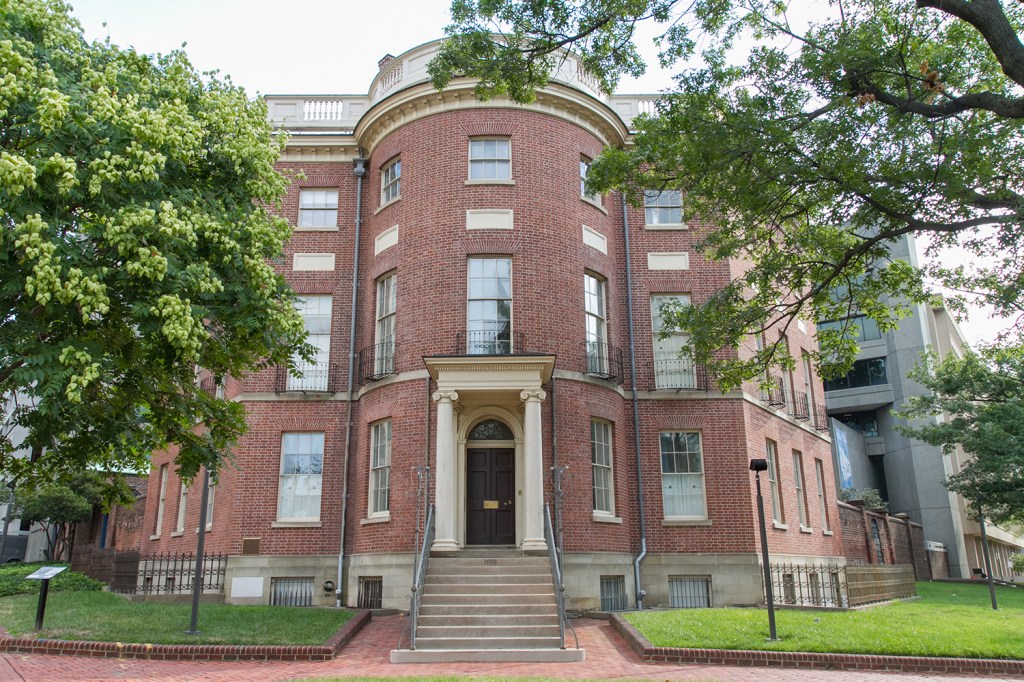 The Octagon in Washington, DC, the first local headquarters of the American Institute of Architects.