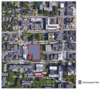 Anticipated site for performing arts center