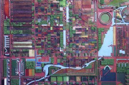 Broadacre City model, 1935