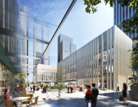 Nanjing Financial City Site 47

Internationaler Wettbewerb 2015 - 1. Preis (2016)

Auf einen 65.000 m² großen Grundstück im CBD des Hexi Districtes in Nanjing sollen oberirdisch 500.000 m² Mixed-Use errichtet werden. Neben 4 Hochhäusern mit einer Höhe zwischen 154 m und 197 m soll auf dem Grundstück auch ein Landmarktower mit einer Höhe von 415 m errichtet werden.  

Entwurf: Meinhard von Gerkan und Nikolaus Goetze mit Marc Ziemons 
Partner: Nikolaus Goetze
Assoziierter Partner: Marc Ziemons 
Projektleitung: Jan Blasko
Bauherr: Nanjing Financial City Construction Development Co., Ltd

BGF: 785.098 m²
BRI: 3.700.000 m³