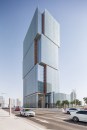A daytime view of the building.