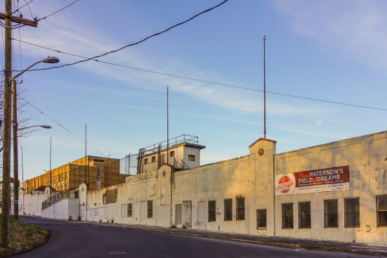 Hinchliffe Stadium in Paterson, N.J., designated a "National Treasure" by the National Trust