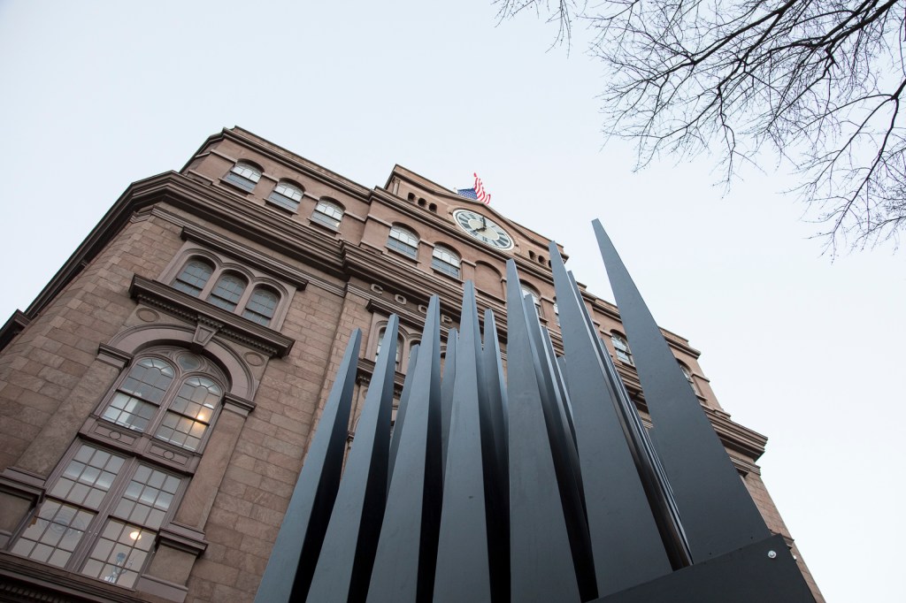 Jan Palach Memorial: House of the Suicide, New York, 2017. Installed at the Cooper Union.