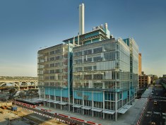 Jerome L. Greene Science Center, Columbia University Manhattanville Campus. Designed by Renzo Piano Building Workshop, with Davis Brody Bond (executive architect).