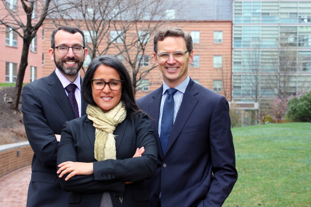 From left to right: David Fannon, Michelle Laboy, and Peter Wiederspahn.