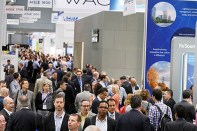 The trade show at Lightfair 2016 in San Diego.